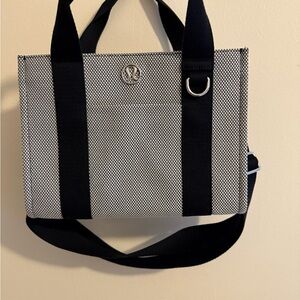 lululemon athletica Black and White Tote Bag